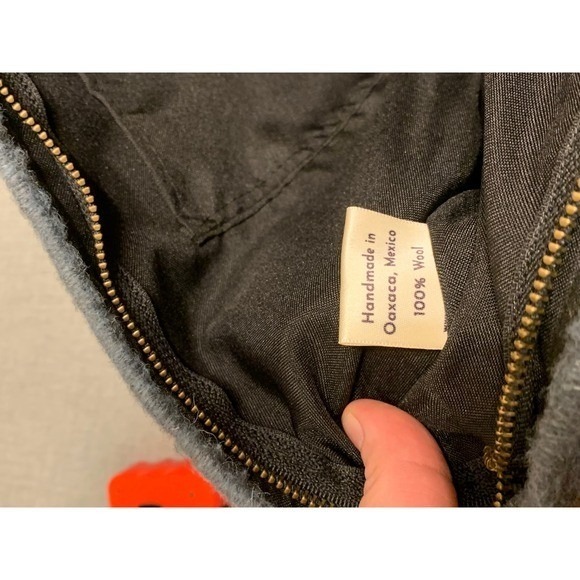 NWT handmade Tote Bag native saddlebag purse Leather Straps Handmade - Picture 7 of 9